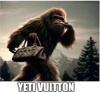 Yeti Vuitton